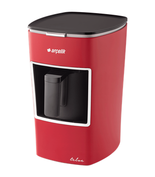 Arçelik K 3300 Kırmızı Mini Telve Türk Kahve Makinesi (İstanbula Teslim Fiyat)